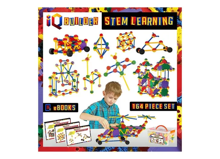 Ensemble de construction STIM IQ Builder de 164 pièces