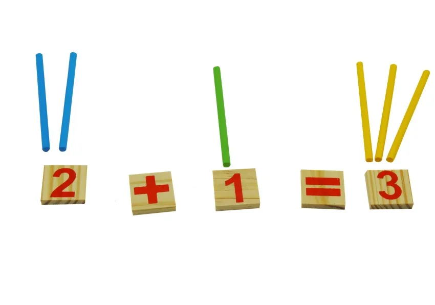 Ensemble de bâtons mathématiques