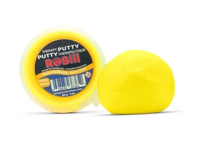 Putty thérapeutique jaune, résistance extra malléable, boîtier de 85 g
