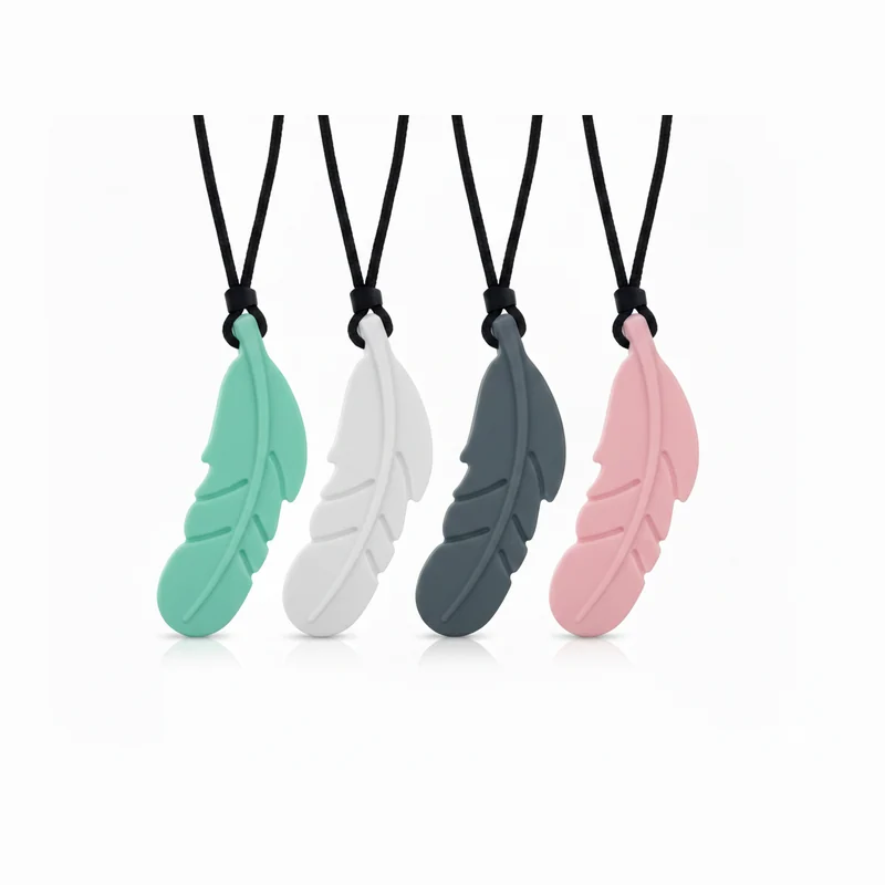 Collier Mâchouilleur Plume