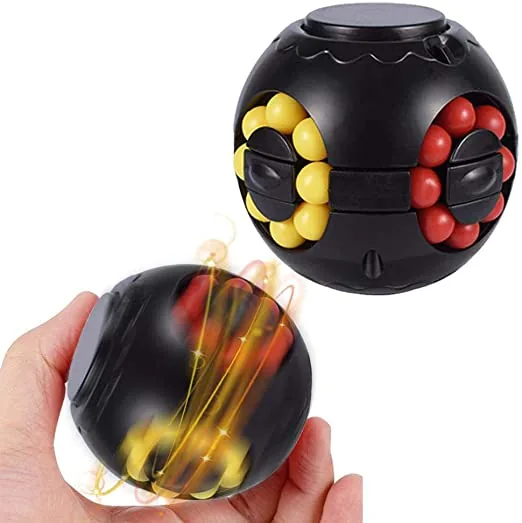 Boule Toupiii qui tourne comme une toupie dans la main