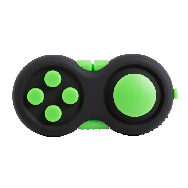Fidget Pad vert vu de dessus