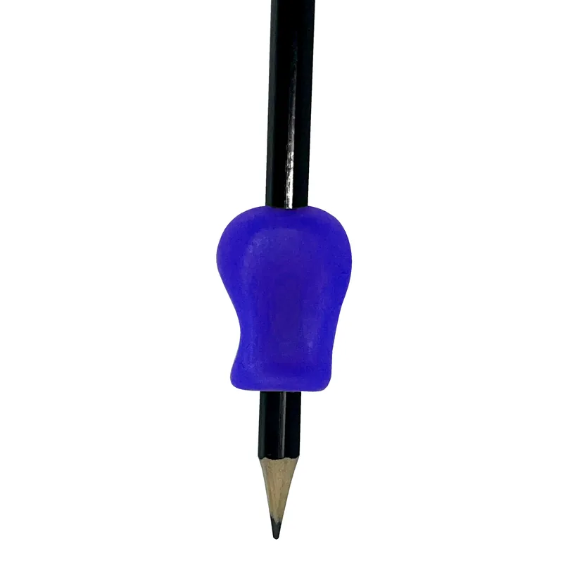 Prise pour crayon indigo sur un crayon