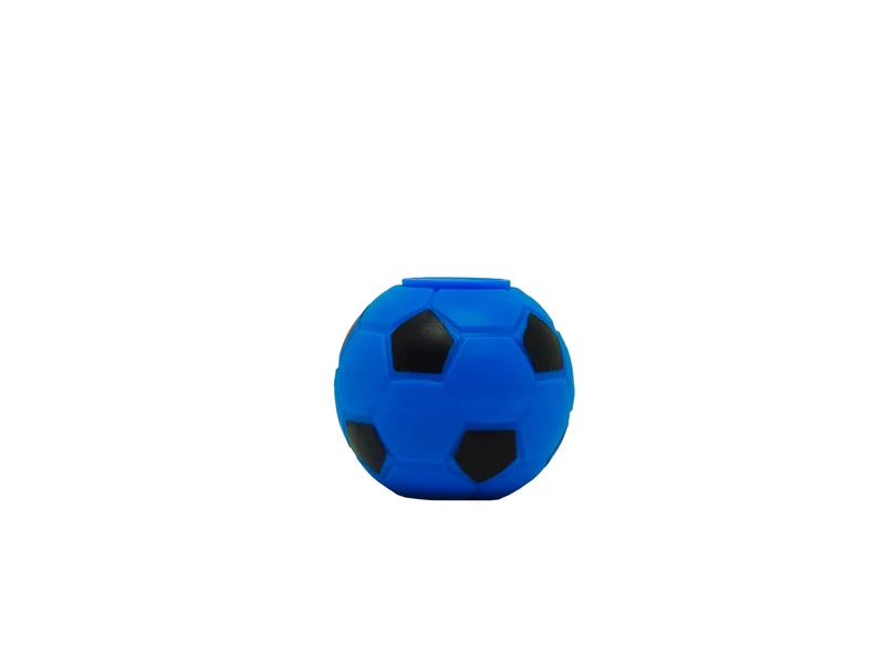 Spinner ballon de soccer bleu