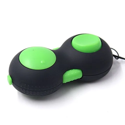 Fidget Pad vert vu de trois quarts