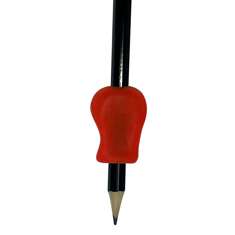 Prise pour crayon rouge sur un crayon