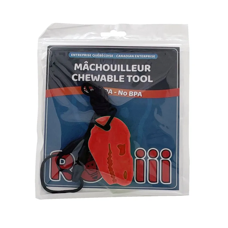 (V,R,B)Collier Mâchouilleur Dinosaure — Mâchouilleurs, jouet sensoriel Robiii pour TDAH, autisme et anxiété